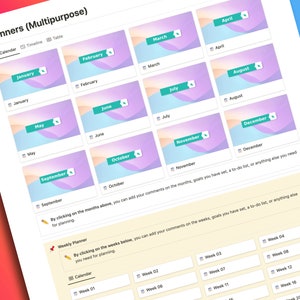 Notion 2024 Planner Template - The Ultimate Organizer