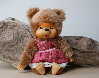 Vintage Puschel Bear Plush: 80s Japanese Collectible Doll, 11