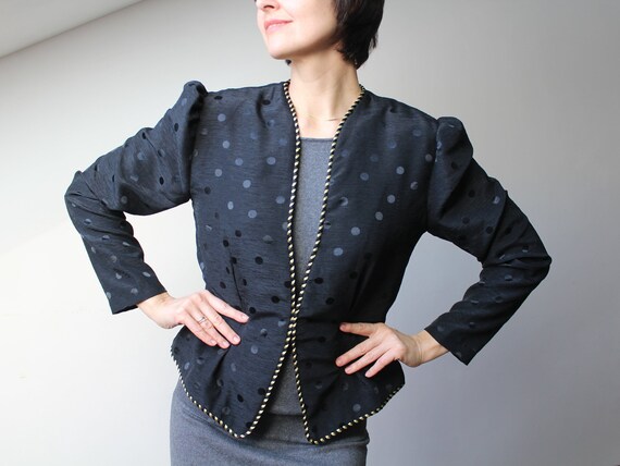 black evening jacket womens