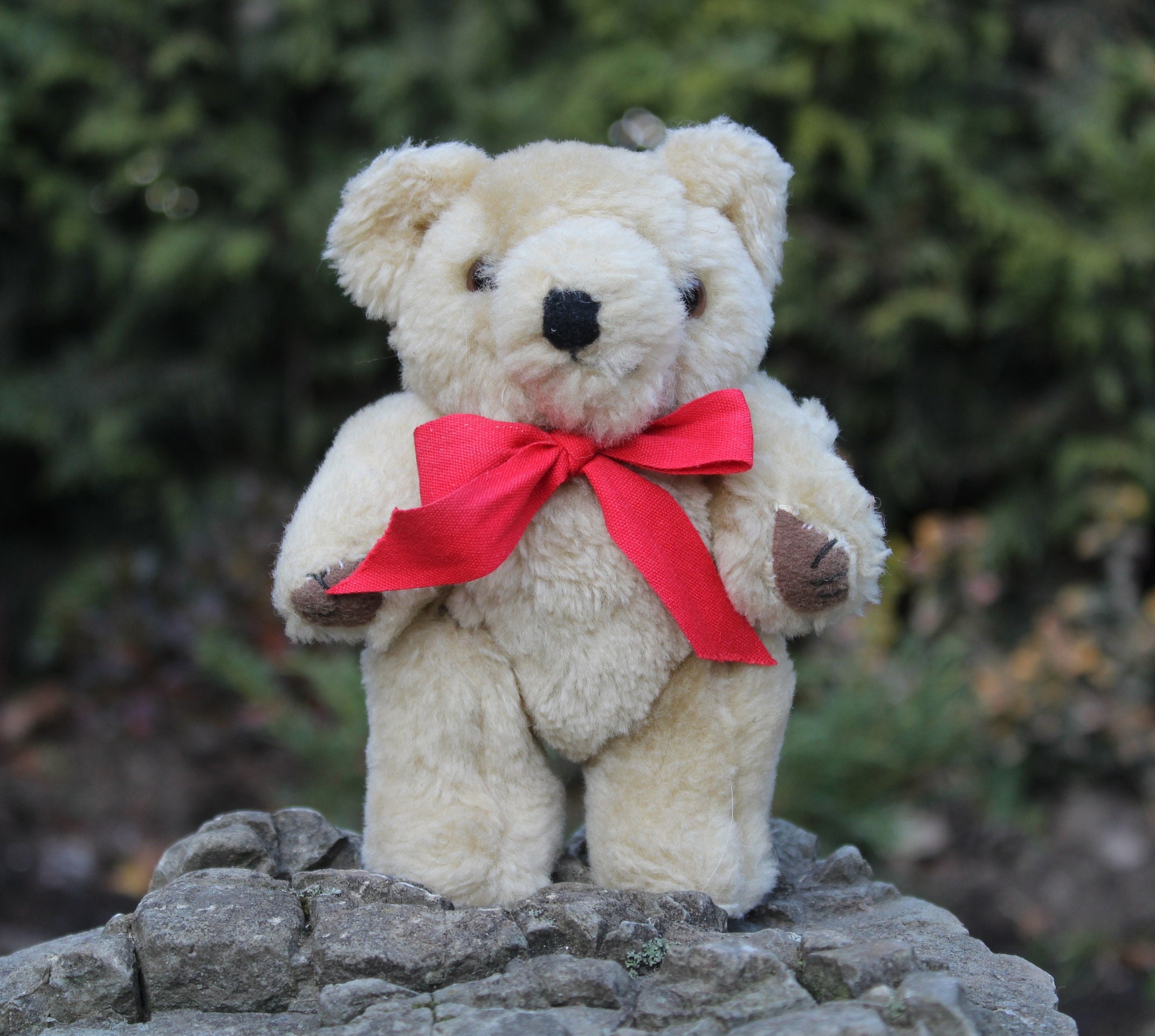 Vintage 60s Plush Teddy Bear: 6