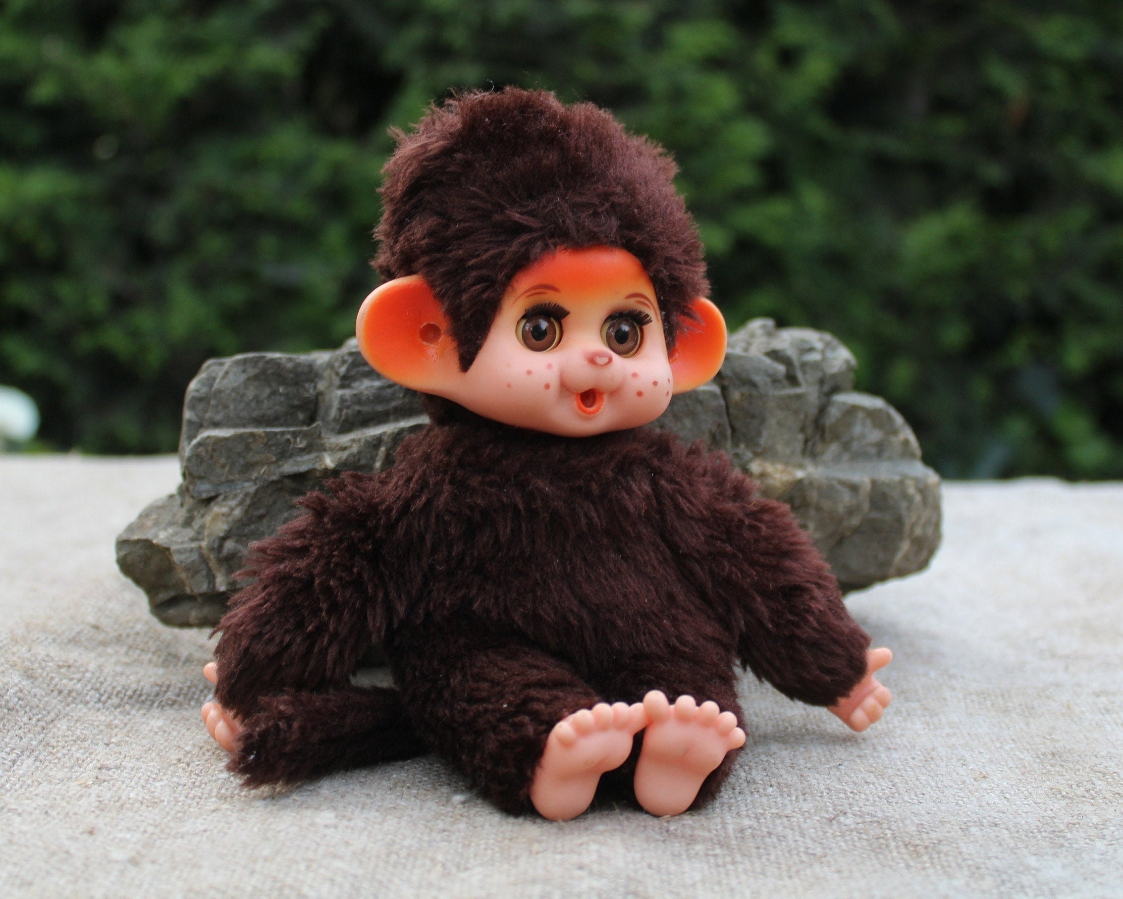 Rare Monkey Sleeping Eyes/vintage Japan Toy/monkey Plush 7 - Etsy