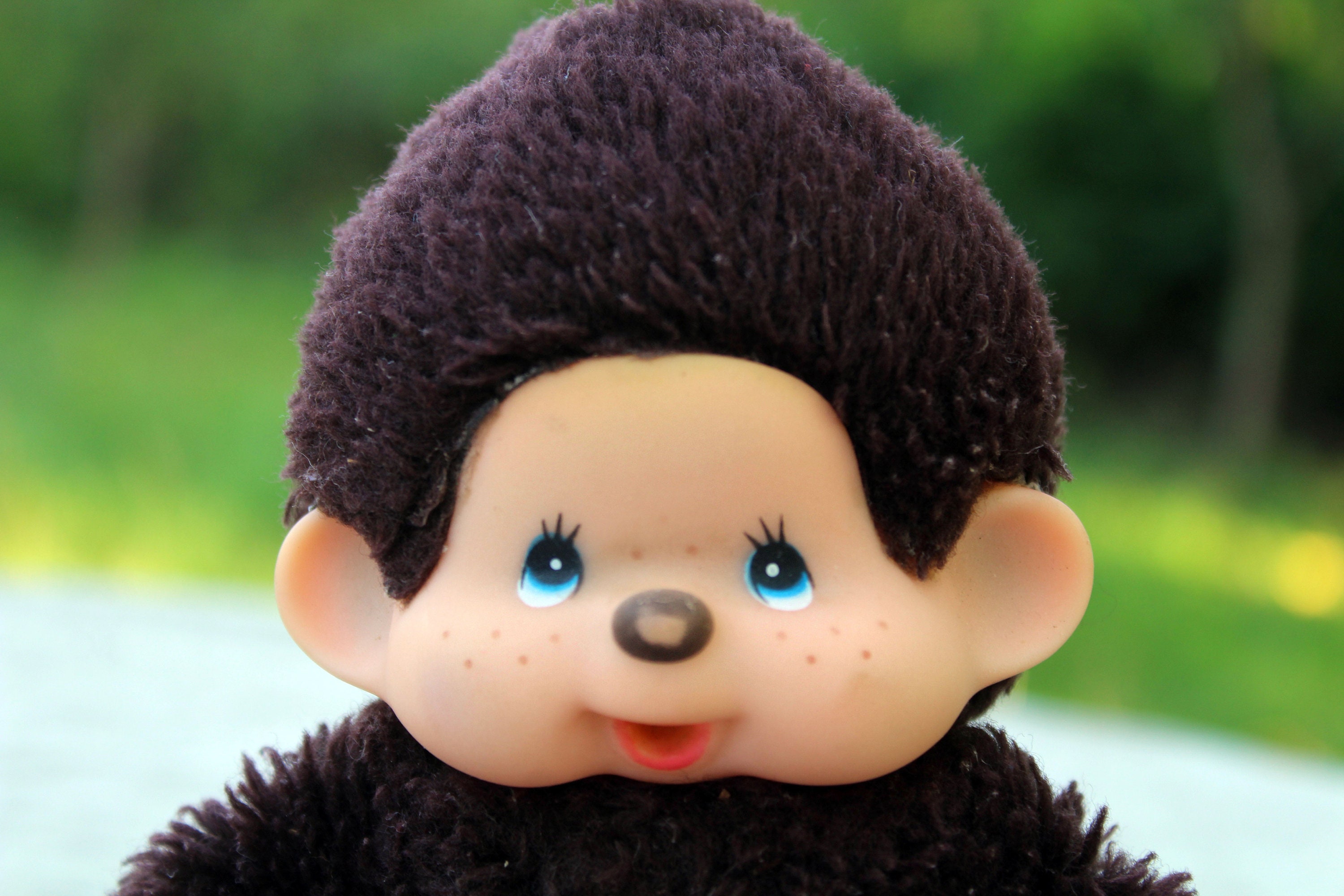 Vintage Monchhichi Sekiguchi 7 Tall Toy 70-80s Monkey Doll Girl  Collectables -  Norway