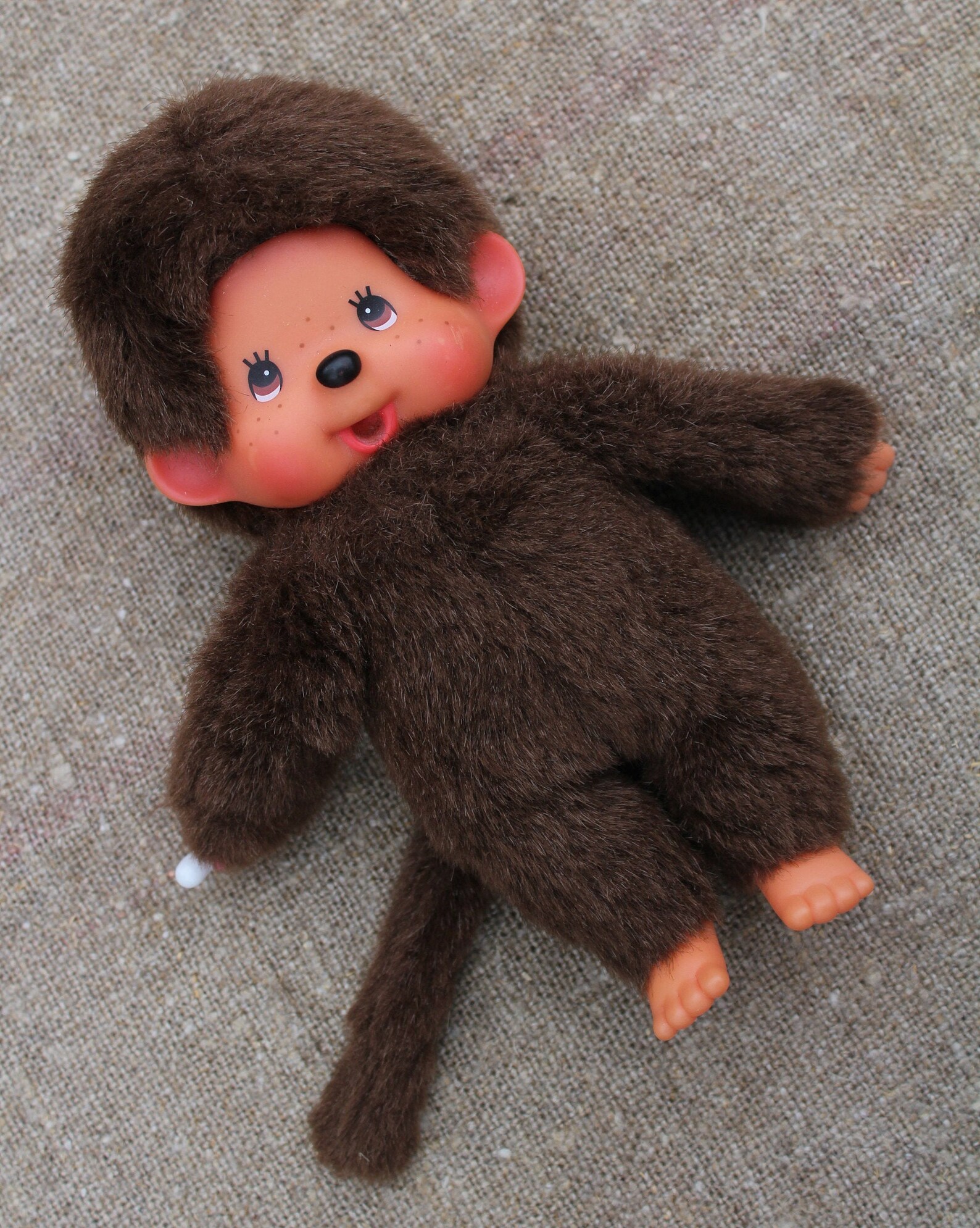 Monchhichi Vintage 7 Doll 7080s Baby Boy Monkey Toy Etsy