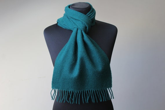 Turquoise cashmere deals scarf