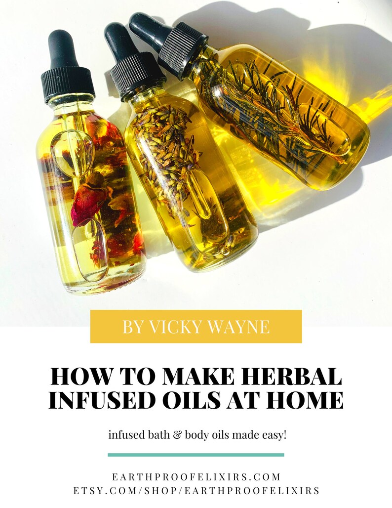 How to Make Herbal Infused Oils Natural Skincare Herbal Skincare