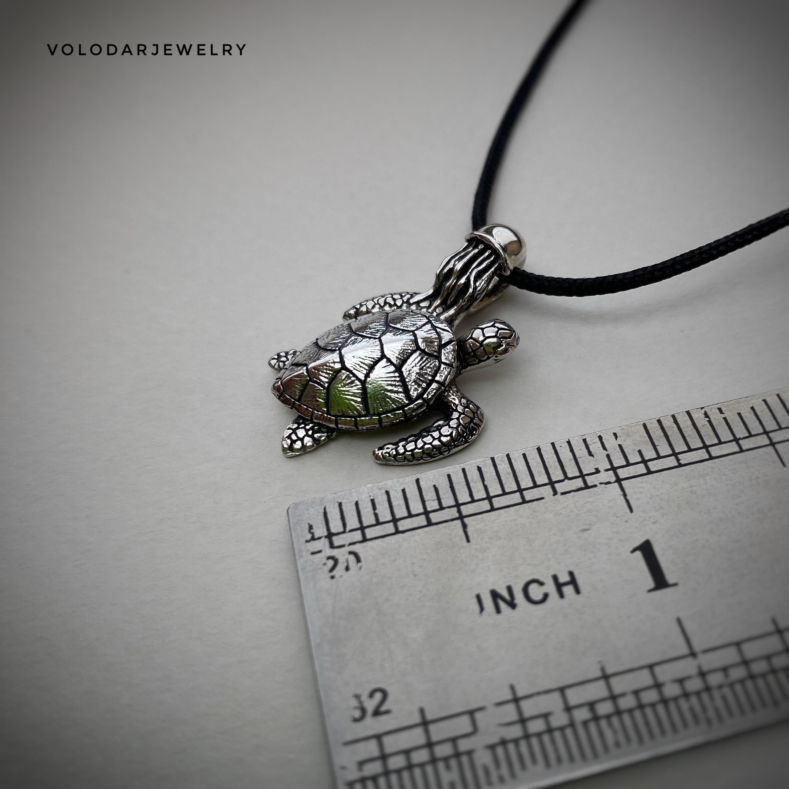 Sea Turtle Necklace. - Etsy