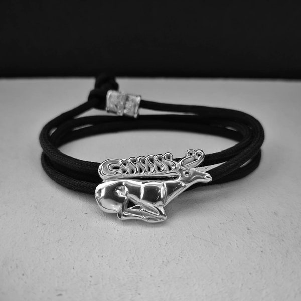 Scythian deer paracord bracelet Symbol bracelet Paracord bracelet