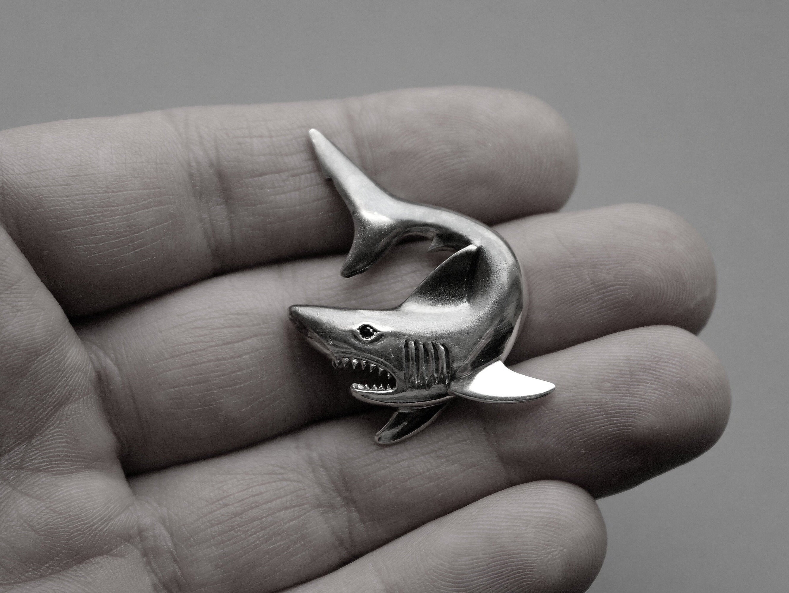 Shark necklace ocean project Clearance