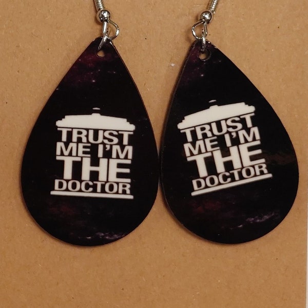 Time lord inspired Earrings