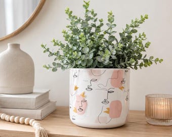 Boho Abstract Face Planter