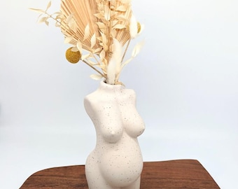Pregnant Lady Ceramic Vase | Pregnancy Gifts | Mum to be Gift