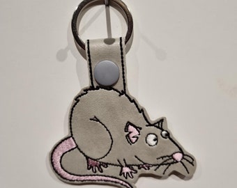 Schlüsselanhänger Ratte