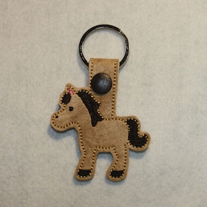 Keychain horse, pony