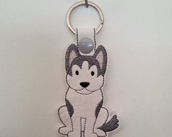 Schlüsselanhänger Husky Schlittenhund