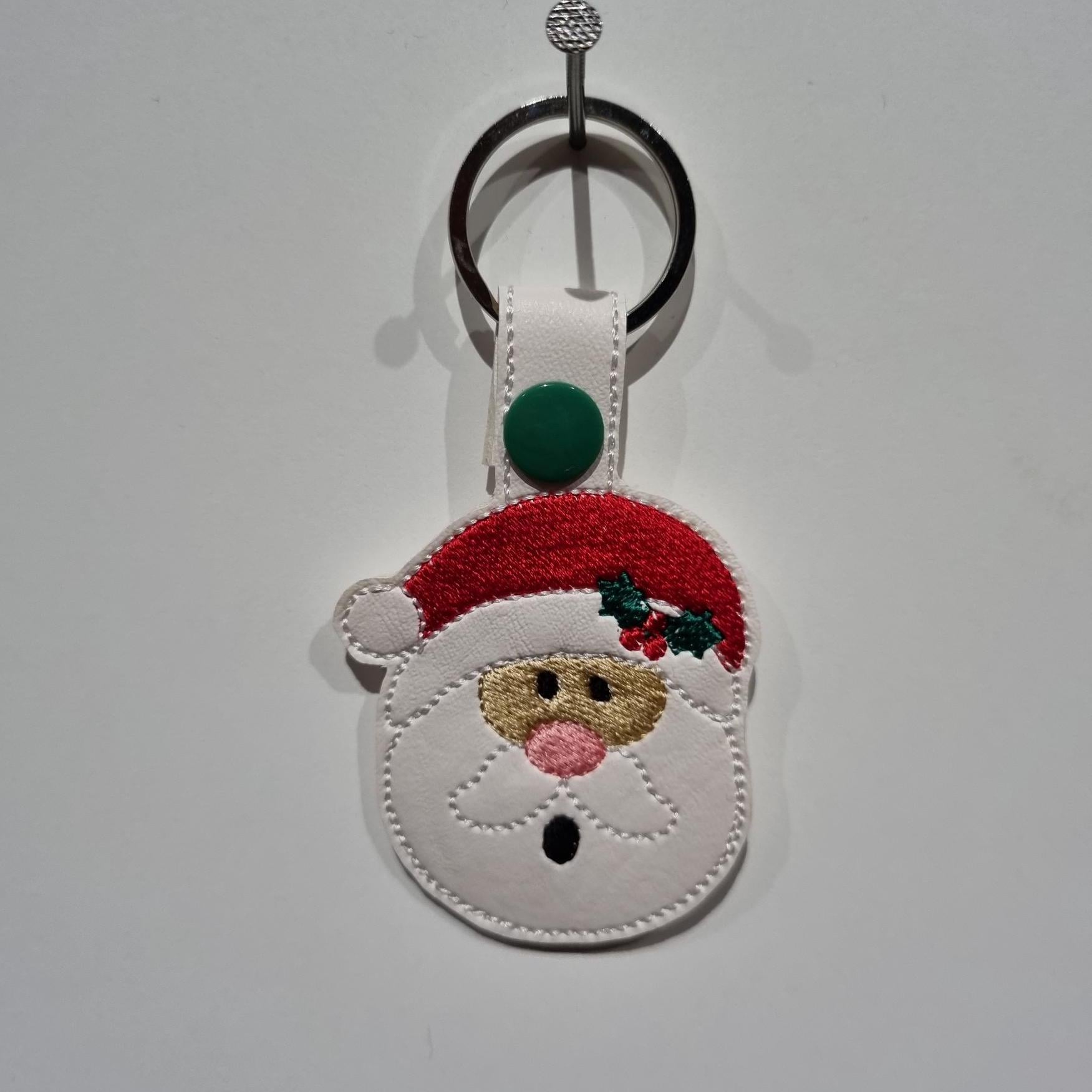 Weihnachten Schlüsselanhänger Set - 8 Weihnachtsmänner & Bäume Als Geschenk