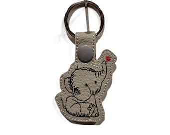Schlüsselanhänger Elefant