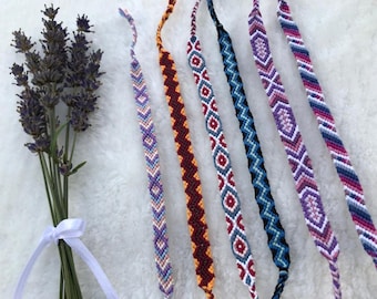 geknoopte vriendschapsarmband, boho-armband, cadeauverzending in Duitsland zonder extra kosten