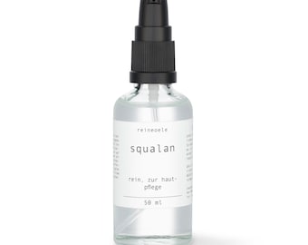 Squalane, phyto Squalane, purely vegetable, kba, base price 23,90 Euro per 100 ml, free shipping from 30,-