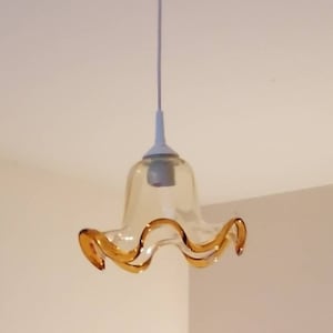 Murano style glass pendant lamp, Carlo Mason Mazzega