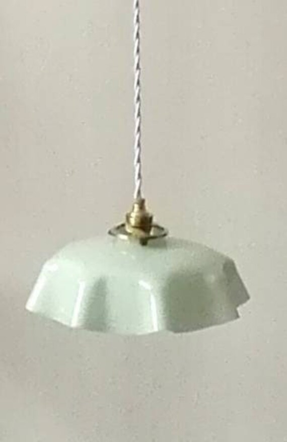 Suspension Opaline Verte