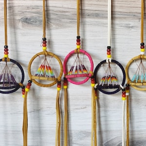 Tipi Dream Catchers, Dream Catchers, Beaded Dreamcatchers, Lakota, Tipi, Mobile, Colorful, Native Art, 3D Dreamcatcher