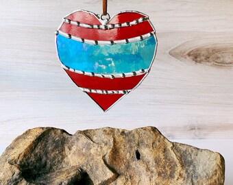 Native Made Stained Glass Hearts, Stained Glass, Sun Catchers, Hearts, Native Made, Native Art, Heart Decor, Stained Glass Heart