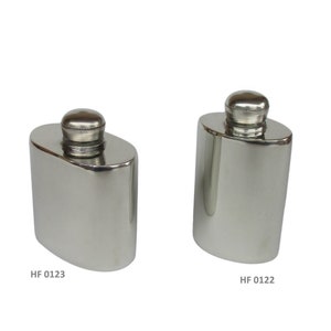 Flask Pewter Spirit Flask Made by Wentworth Pewter in Sheffield England (Listing for ONE piece)