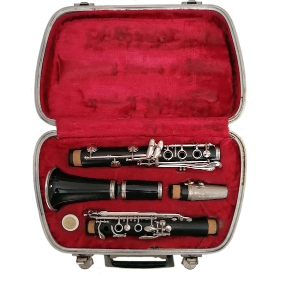 N NOBLET Paris Wood Clarinet With Hard Case - Made in France