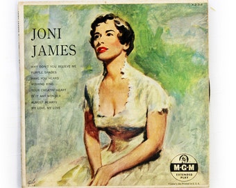 Joni James 7 inch Capitol Records Two 45RPM EP Set