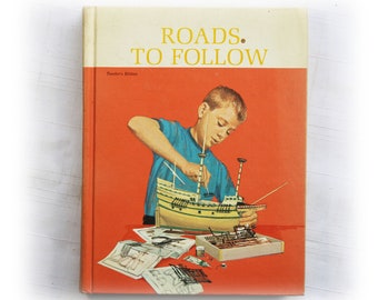 Straßen zu folgen die neue Grundleser Lehrer Ausgabe Dick Jane Textbook Vintage Buch Kinder Grade Reader illustrierte aktiv