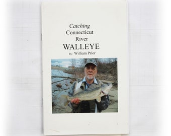 Catching Connecticut Walleye von William Prior Illustrierte Broschüre Tiere Angeln Fische WildLife Outdoor Life