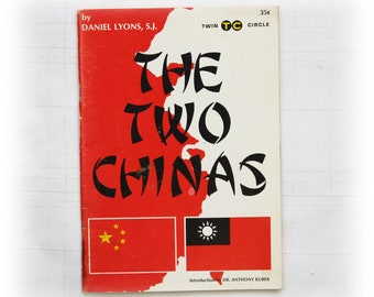 Vintage The Two Chinas r Broschüre Erinnerungsstücke Ephemera