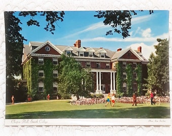 Vintage Smith College Postcard: Chapin Hall Campus Ephemera