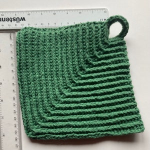 Crochet potholders also available in other colors new image 2