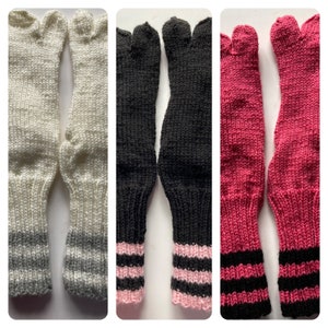 Hand-knitted flip-flop socks #new #39