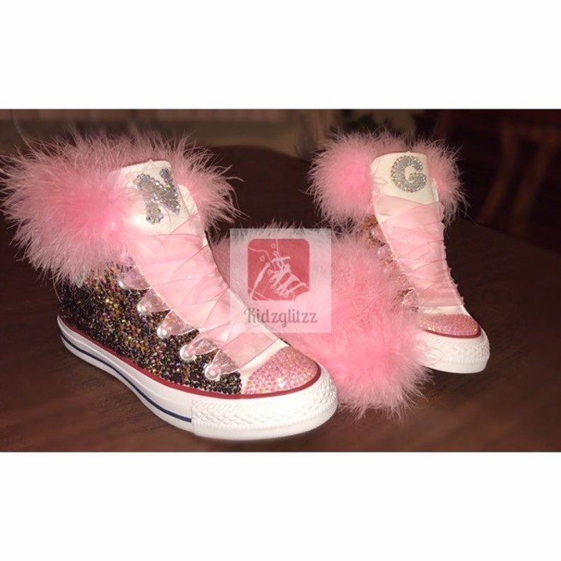 cotton candy fur boots