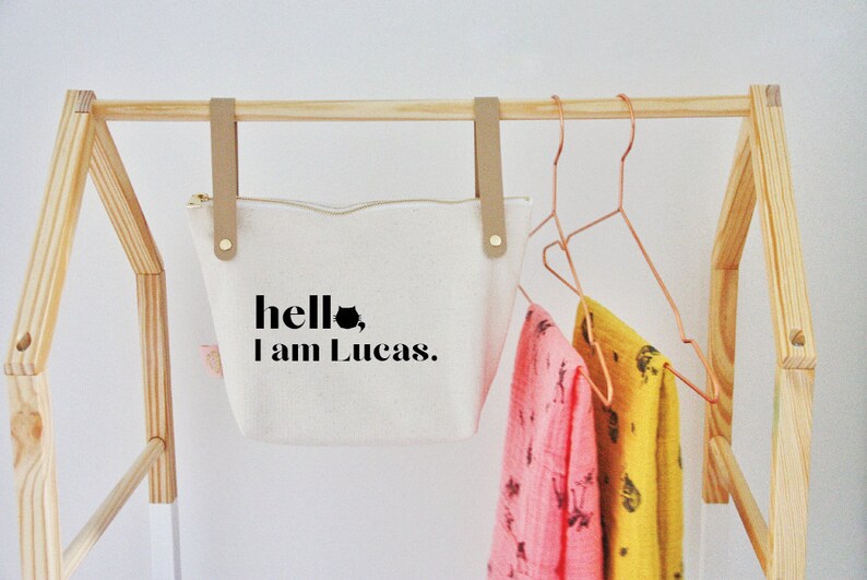 CUSTOM STROLLER ORGANIZER and clutch with name kinderwagen-organizer mit name