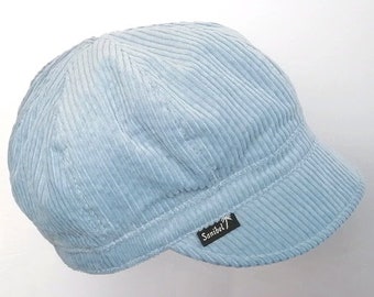 Casquette Corduroy AJUSTABLE, flexible, confortable, 8 pointes, style ''gavroche'', tissu haute qualité, livraison rapide, fait au Québec