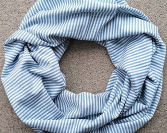 Ultra Soft Infinity Scarf, Organic Bamboo, double wrap, so comfortable, high quality fabric, easy to wear, nice gift idea, made in Montreal