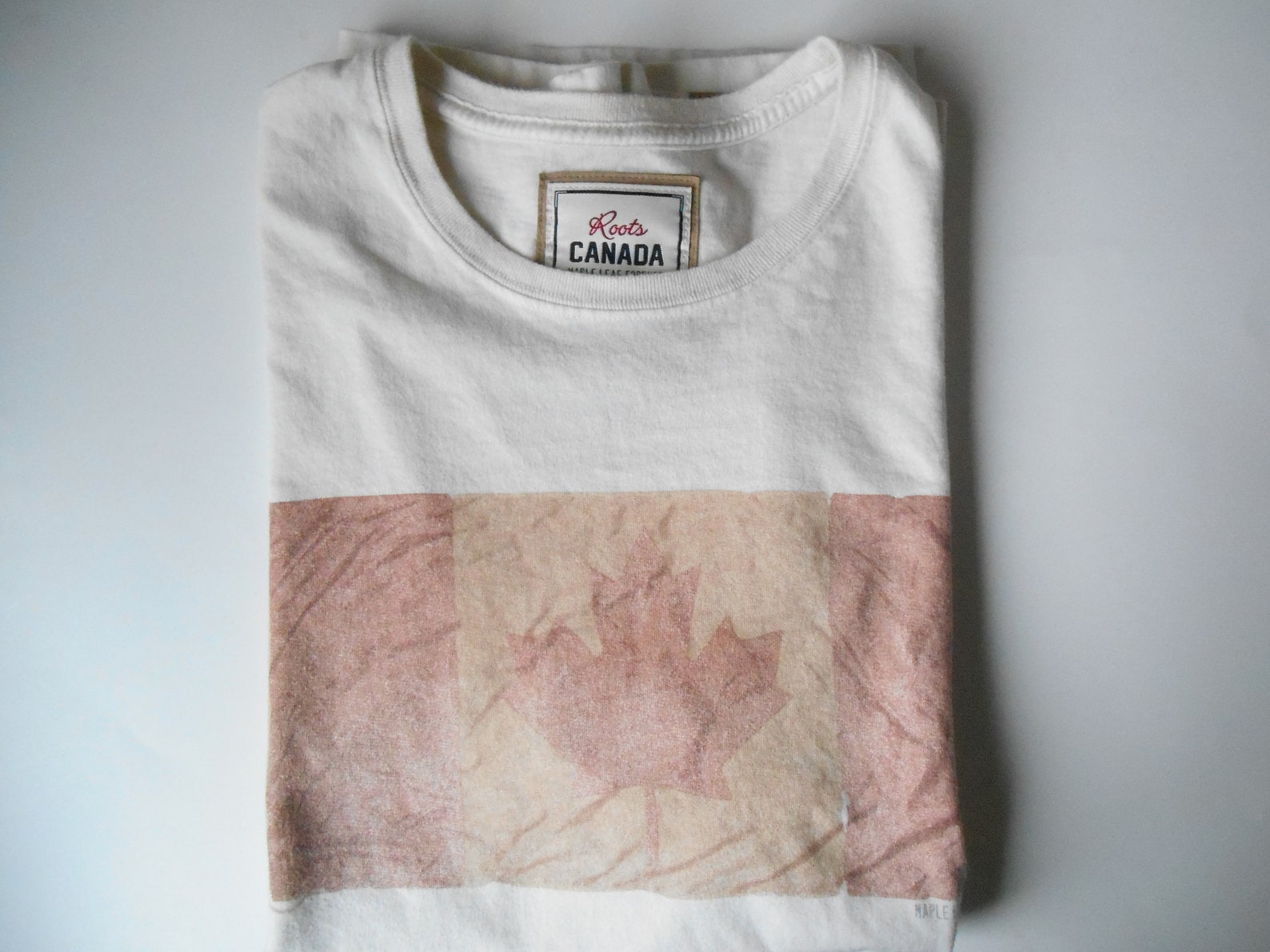 Roots Canada Vintage 90s Tshirt Rare Maple Leaf Forever T Etsy