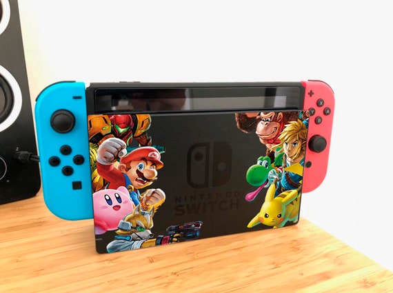 Super Smash Bros Ultimate Switch Dock Sticker 