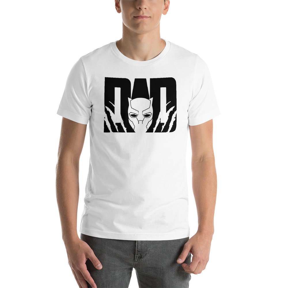 Black Panther Dad T-Shirt, Best Gifts For Dad, Marvel Dad T-Shirt, Awesome Gifts For Dad For Father'S Day Bespoketshirt Collections