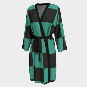 Tanjiro-Inspired Robe - Demon Slayer Kimono
