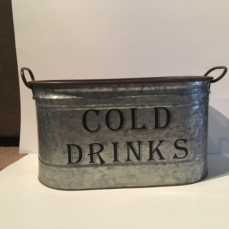 Galvanized Beverage Tub