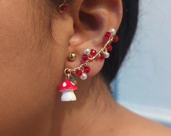 Earcuff/ jewelry /ear jewelry/ ear climber/ear wrap, ear jacket/ ear muff/non piercing earrings