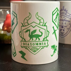 Twisted Wonderland Diasomnia Mug - Dive into the Dreamy Darkness of the Sleeping Realm