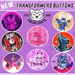 NEW! -Transformers Buttons #2