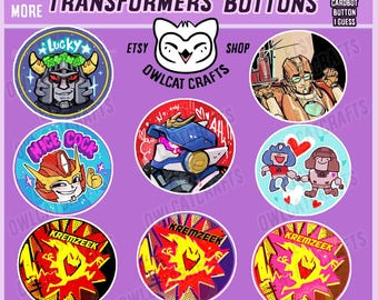 NEW!- Transformers Buttons #3