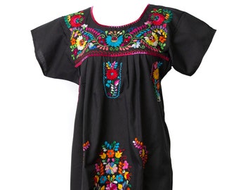 Mexican Embroidered Dress