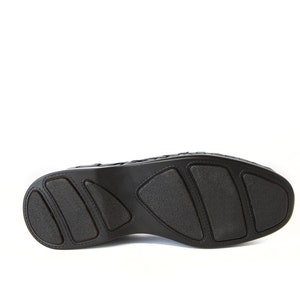 PREMIUM Men's Mexican Closed Toe Huarache Sandals BLACK - Etsy